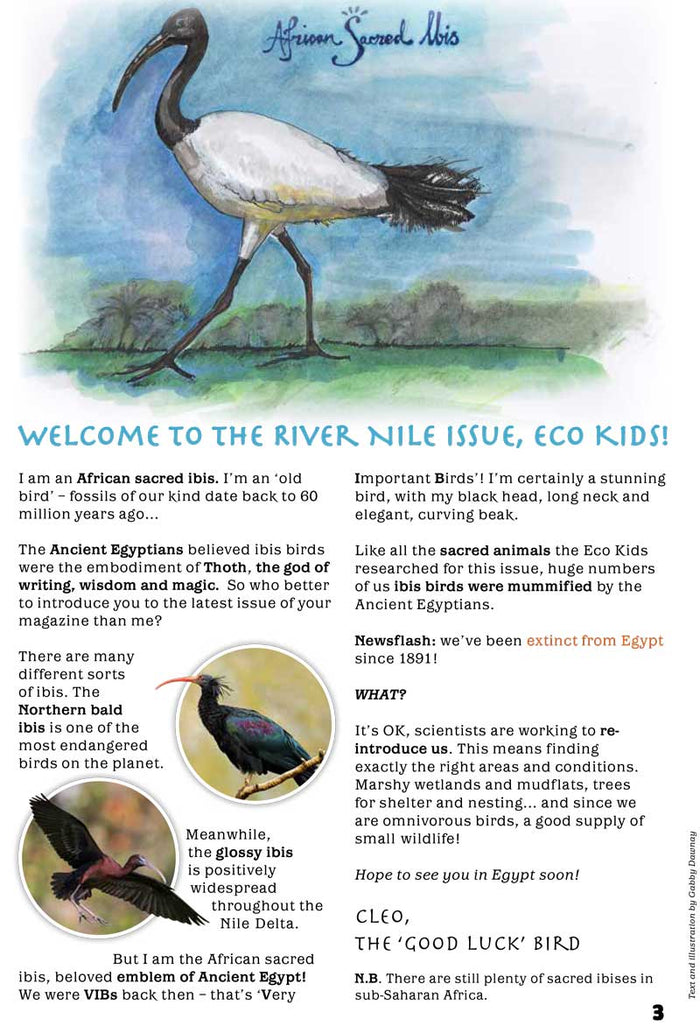 Kid's Nature Magazines - Issue 55 - The Nile River