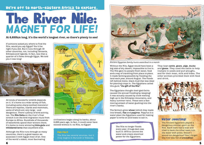 Kid's Nature Magazines - Issue 55 - The Nile River