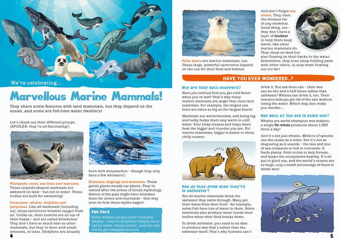 Kid's Nature Magazines - Issue 56 - Marine Mammals
