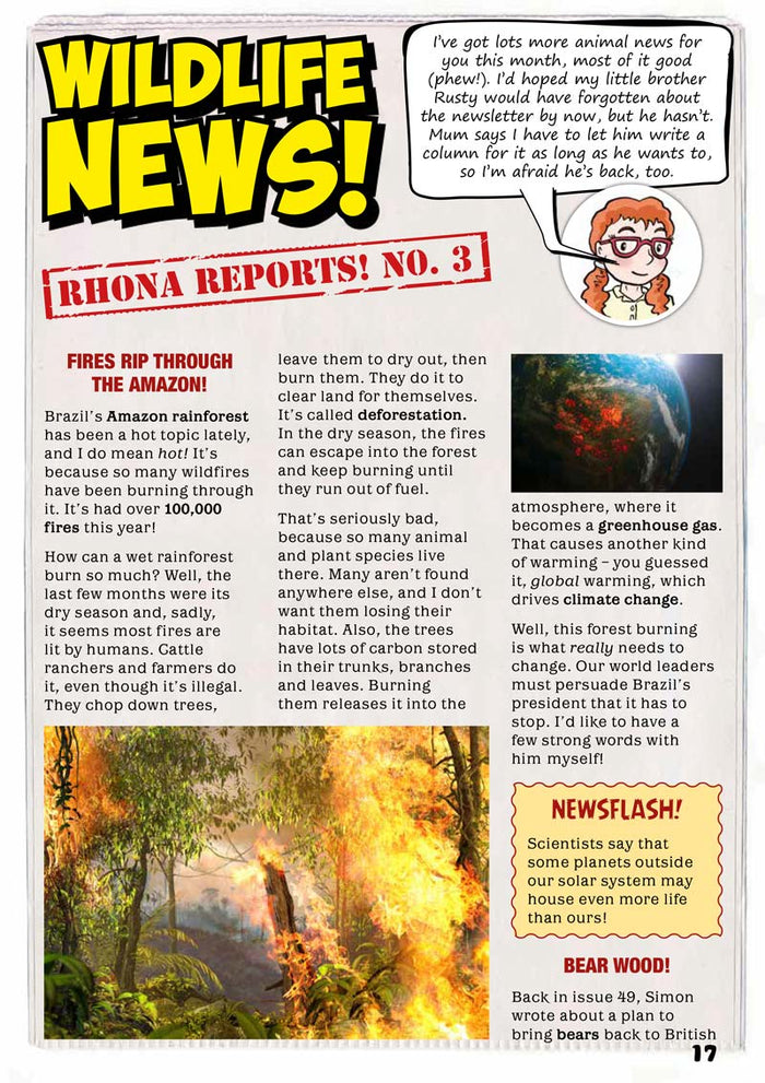 Kid's Nature Magazines - Issue 60 - Underground Life