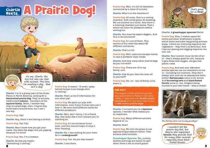 Kid's Nature Magazines – Issue 100 - Wildlife Heroes and... Villains?