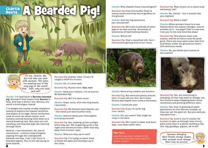 Kid's Nature Magazines – Issue 116 – Coastal Forests