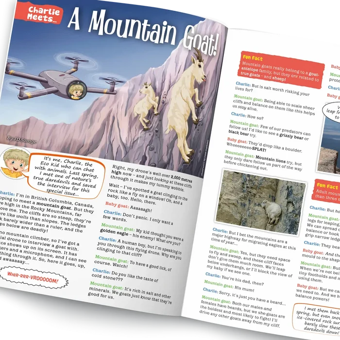 Kid's Nature Magazines – Issue 136 – Nature's Daredevils
