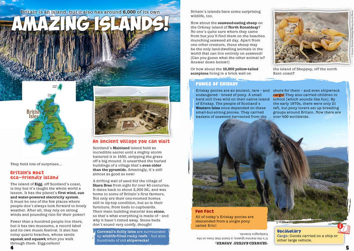 Kid's Nature Magazines – Issue 61 – Britain's Amazing Islands