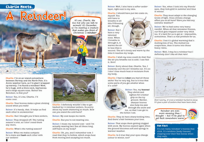 Kid's Nature Magazines – Issue 62 – Winter Wildlife