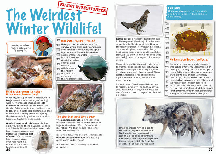 Kid's Nature Magazines – Issue 62 – Winter Wildlife