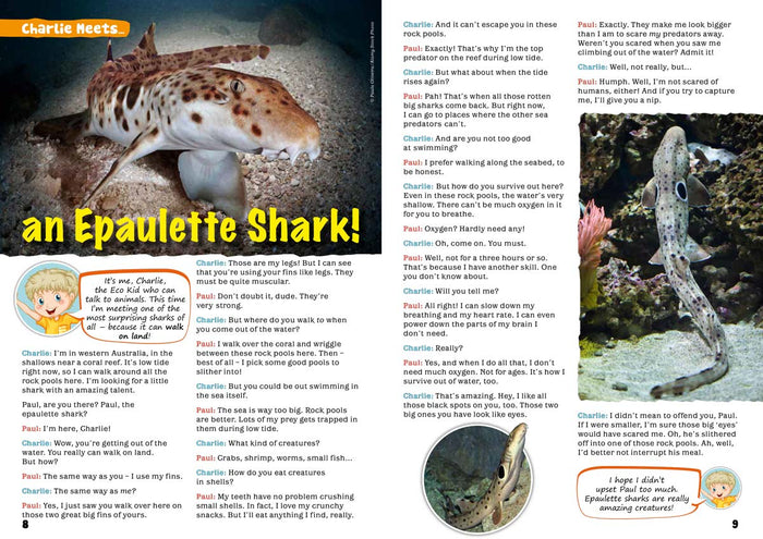 Kid's Nature Magazines – Issue 68 – Sensational Sharks