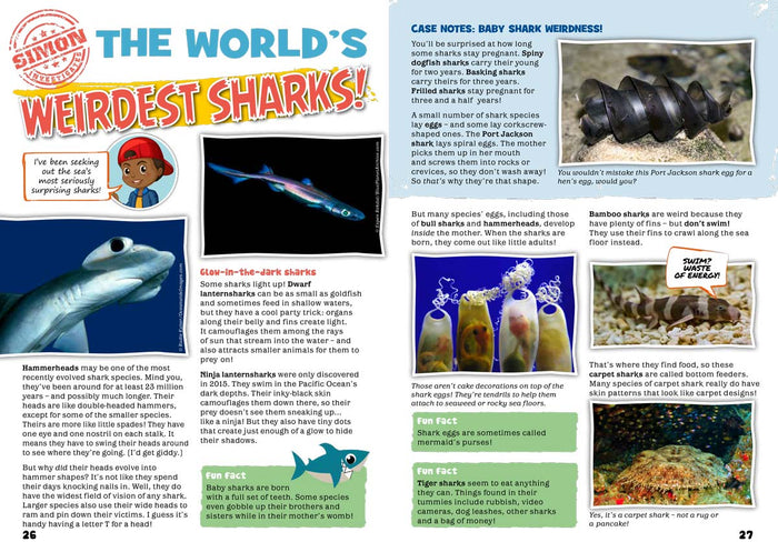 Kid's Nature Magazines – Issue 68 – Sensational Sharks