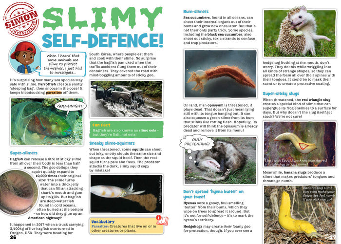 Kid's Nature Magazines – Issue 89 – Slimy Species!