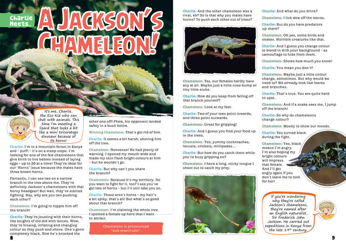 Kid's Nature Magazines – Issue 91 – Animals with Horns!