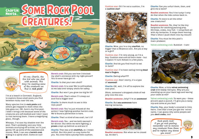 Kid's Nature Magazines – Issue 92 - Coastal Creatures
