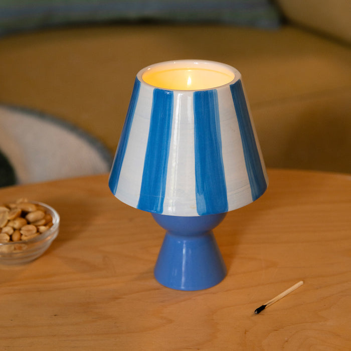 &amp;klevering - Cantine Teelichthalter | blau