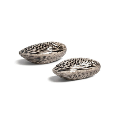 &amp;klevering - Salz- und Pfefferstreuer Mussel |