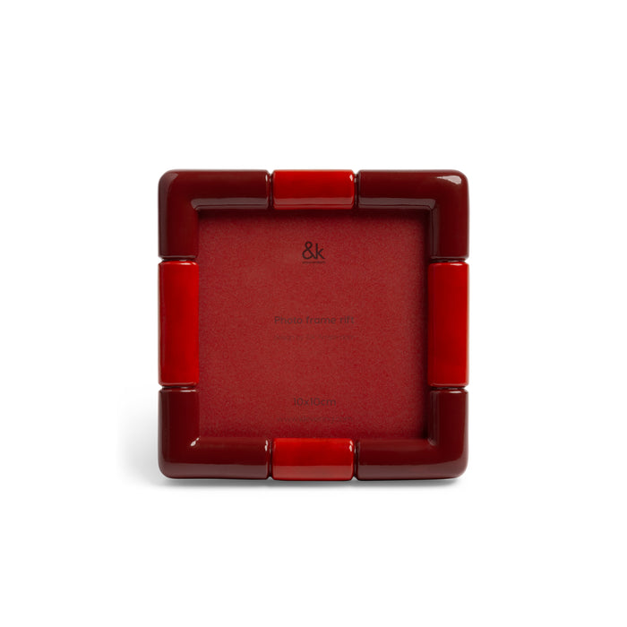 bordeauxrood / 13 x 13 cm