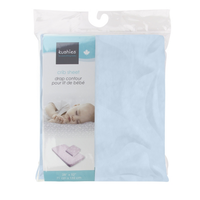 Kushies Crib Sheet | Blue