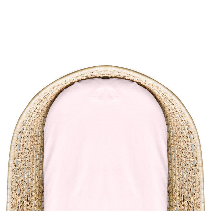 Kushies Organic Jersey Bassinet Sheet | Pink