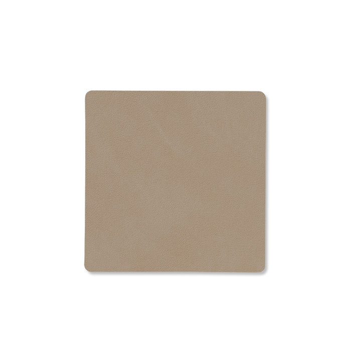 Lind DNA - Glasuntersetzer Square | Nupo clay brown
