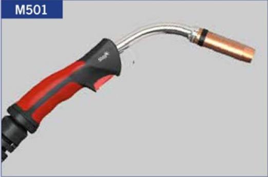 M501 Binzel Compatible Torch Bladeswitch Complete with Euro Fitting image 0
