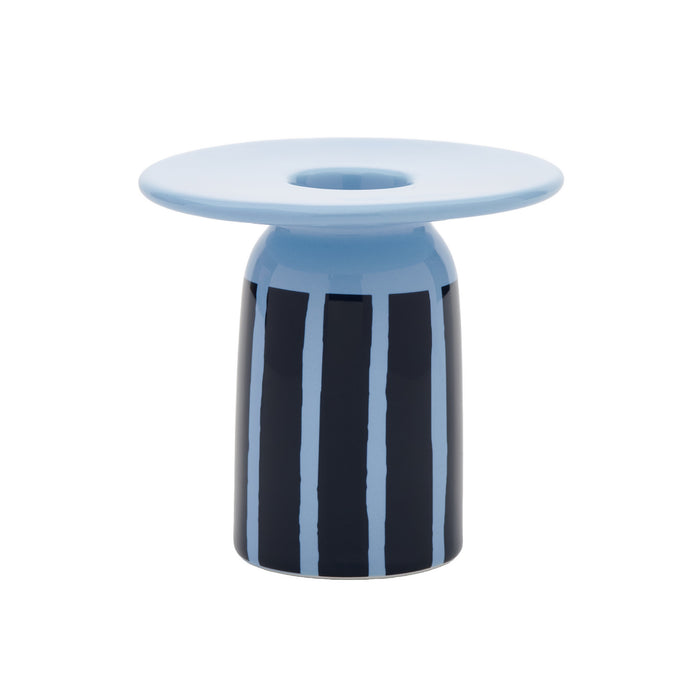 Marimekko - Piccolo Kerzenständer | hellblau / petrol