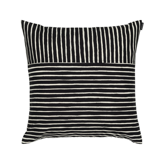 Marimekko - Piccolo Kissenhülle | 50 x 50 cm / schwarz/cotton