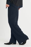 Matte Jersey Angle Pocket Pants - Midnight