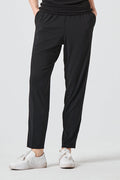 Matte Jersey Slim Pants - Black