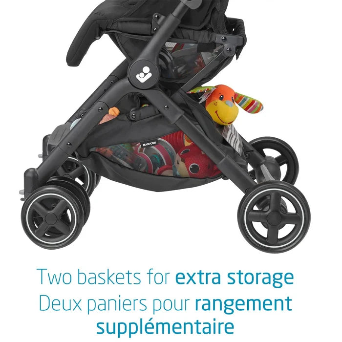 Maxi Cosi Lara Ultracompact Stroller | Essential Black
