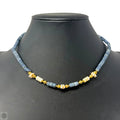 Multicolored Beaded Necklace Choker
