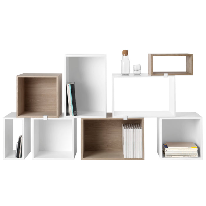 Muuto - Mini Stacked System Regalmodul | small / weiß