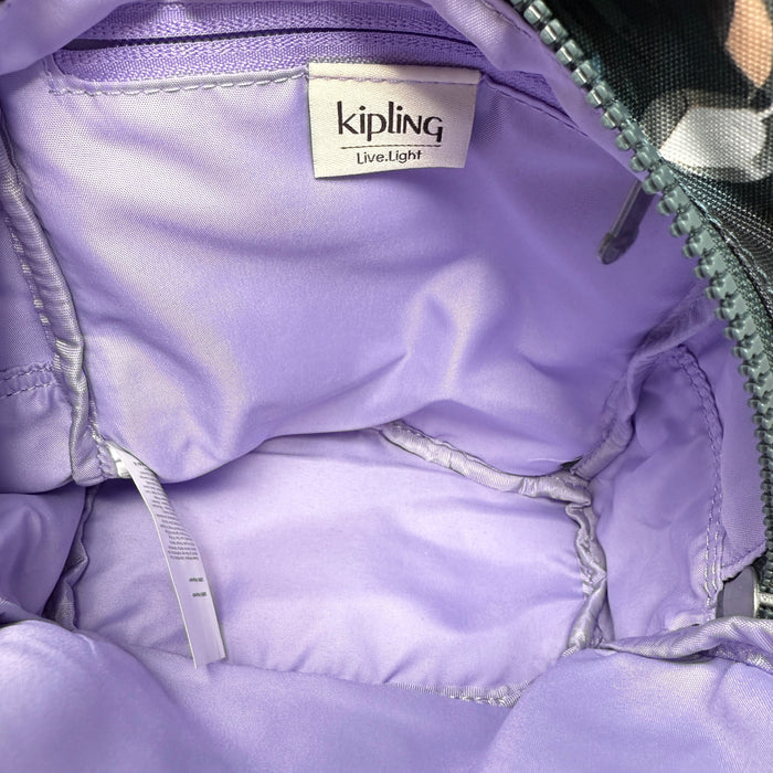 New Delia Compact Backpack In Moonlit Forest By Kipling, Size: Small