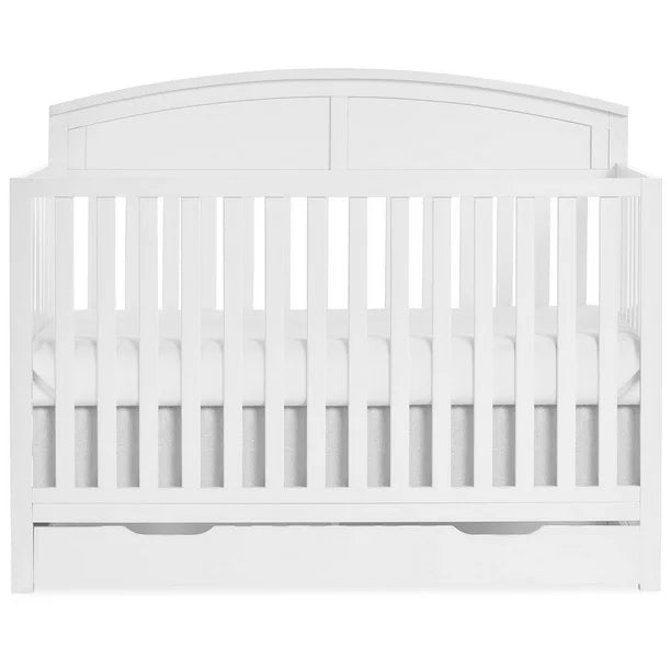 Nico Convertible 4-in-1 Crib | White
