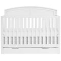 Nico Convertible 4-in-1 Crib | White
