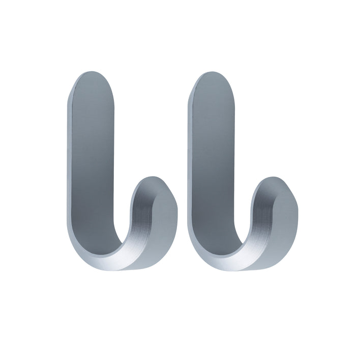 Normann Copenhagen - Curve Wandhaken Mini | matt silber