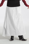 Nylon Square Skirt - Chalk