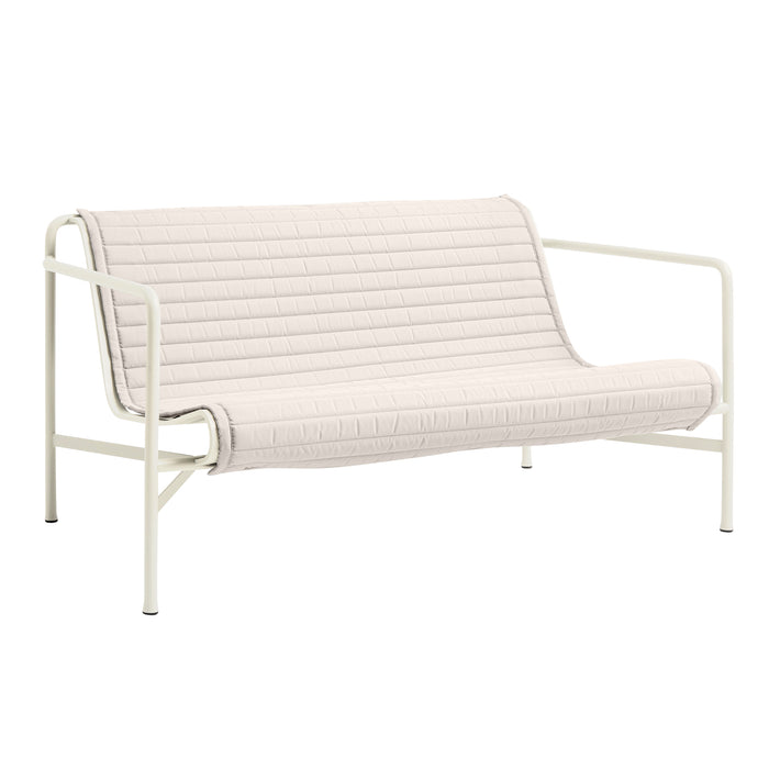 HAY - Palissade Quilted Cushion für Lounge Sofa | cremeweiiß