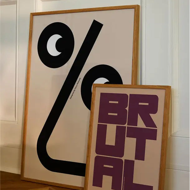 Paper Collective - Brutal Poster