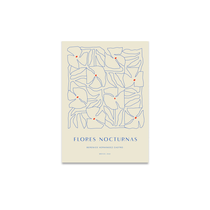 Paper Collective - Flores Nocturnas 01 Poster | 1 / 30 x 40 cm