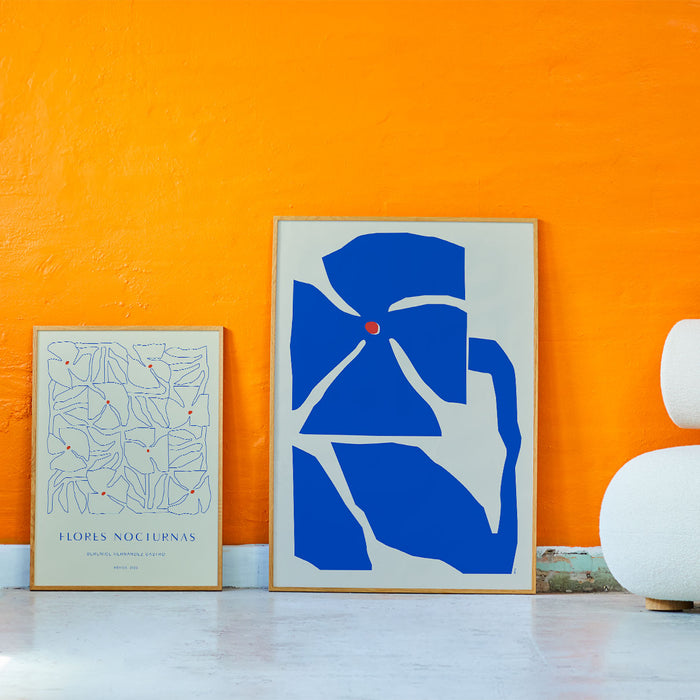 Paper Collective - Flores Nocturnas 01 Poster