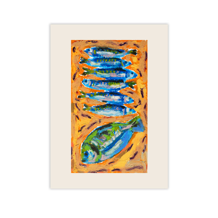 Paper Collective - Seven Fish Poster | 50 x 70 cm