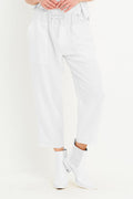 Peachskin Sweat Pants - White