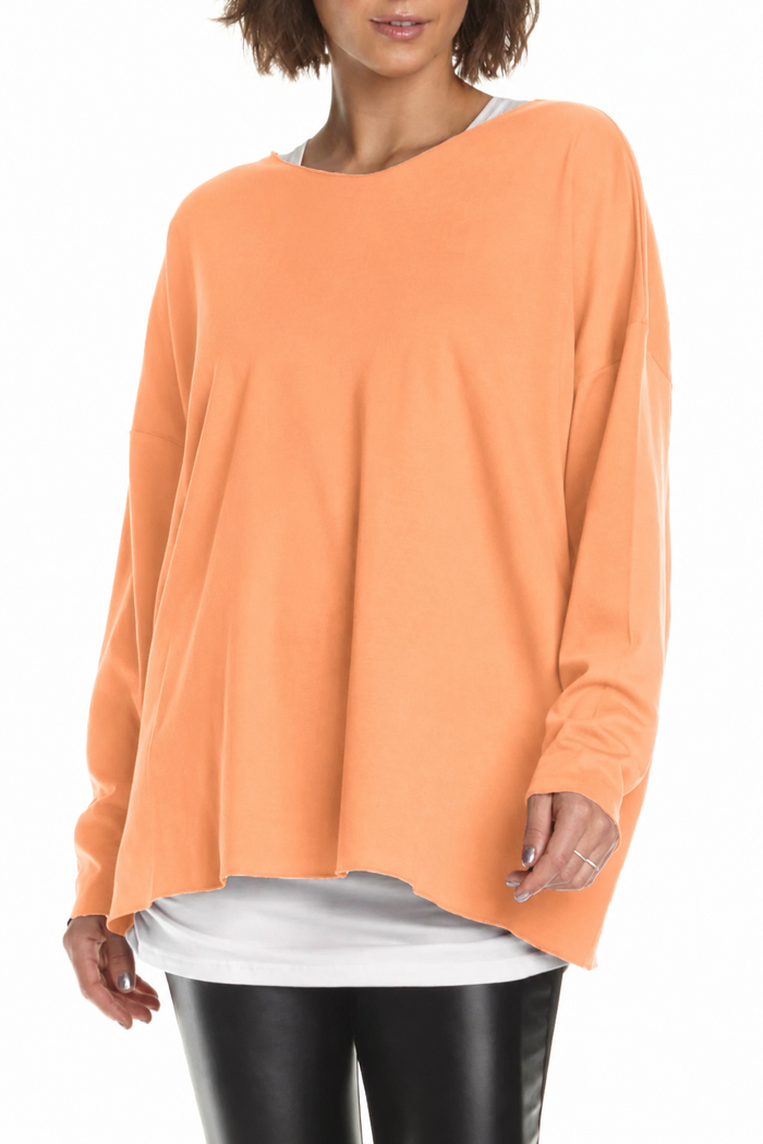 Pima Cotton Hipster Tee - Creamsicle