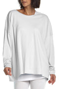 Pima Cotton Hipster Tee - White