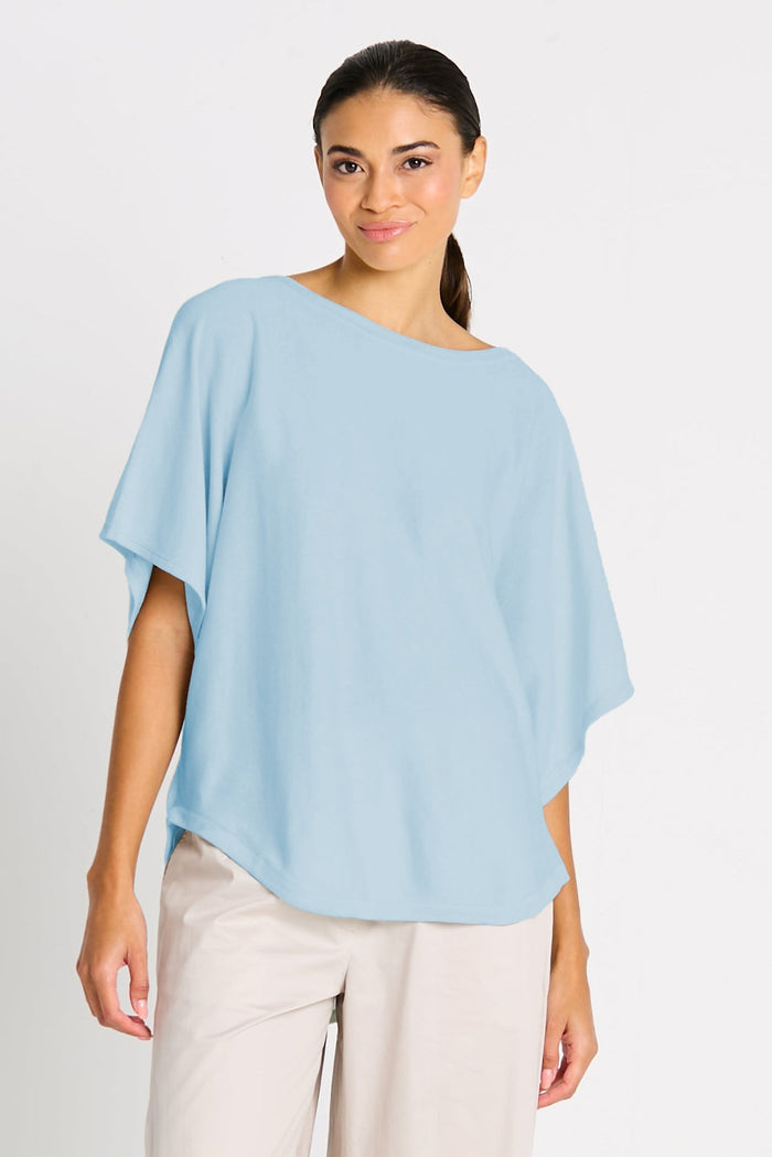 Pima Cotton Luxury Bateau Knit - Cameo