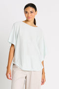 Pima Cotton Luxury Bateau Knit - Mint