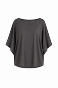 Pima Cotton Luxury Bateau Tee - Lava