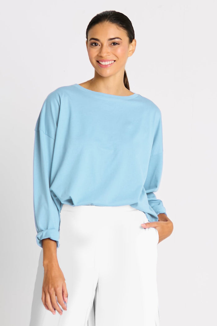 Pima Cotton Mini Luxury Boxy T-Shirt - Cameo