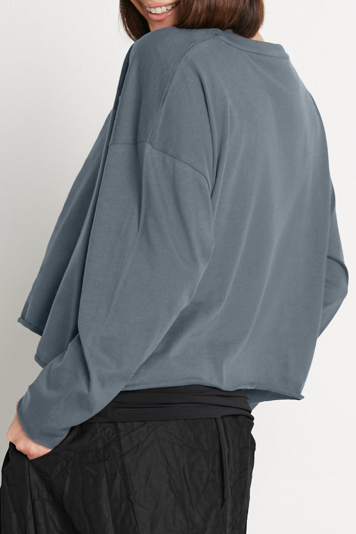 Pima Cotton Mini Luxury Boxy T-Shirt - Vapor