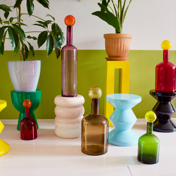 POLSPOTTEN - Bubbles &amp; Bottles Karaffe | mehrfarbig