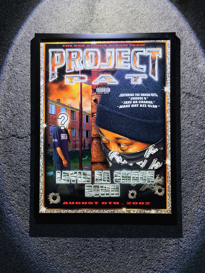 Project Pat – Layin Da Smackdown Autographed Anniversary Poster (Limited Edition)