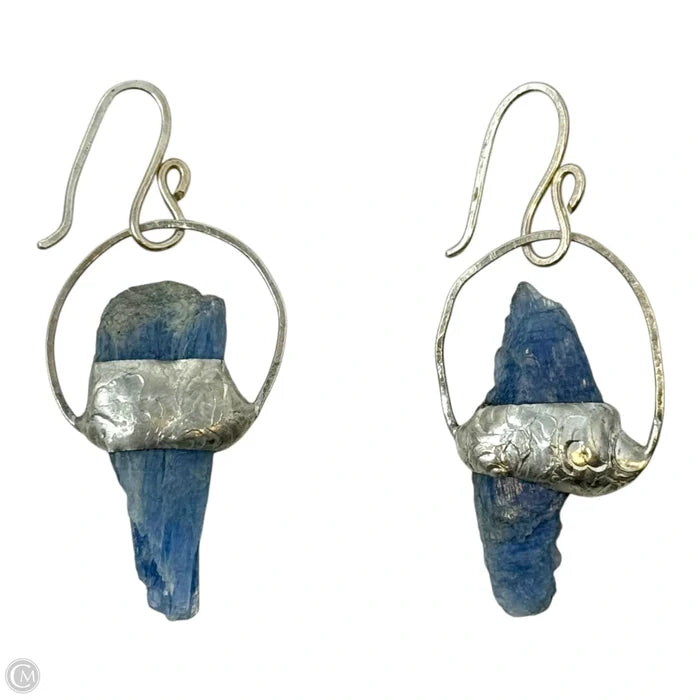 Raw Kyanite Dangle Earrings